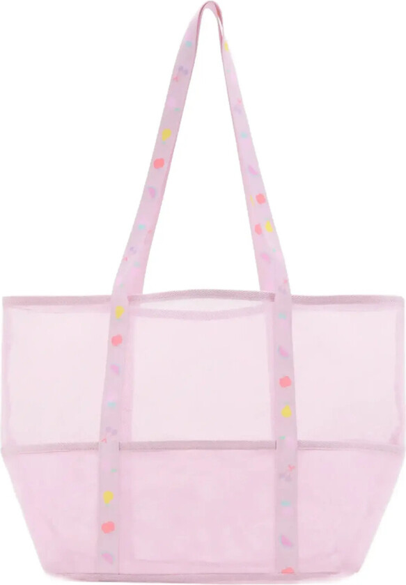Bilde av Mesh Pattern Shopper Bag - Pink - ONE SIZE
