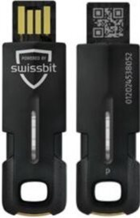 iShield Key 2 PRO - Sikkerhetsnøkkel (USB-A, NFC) - svart