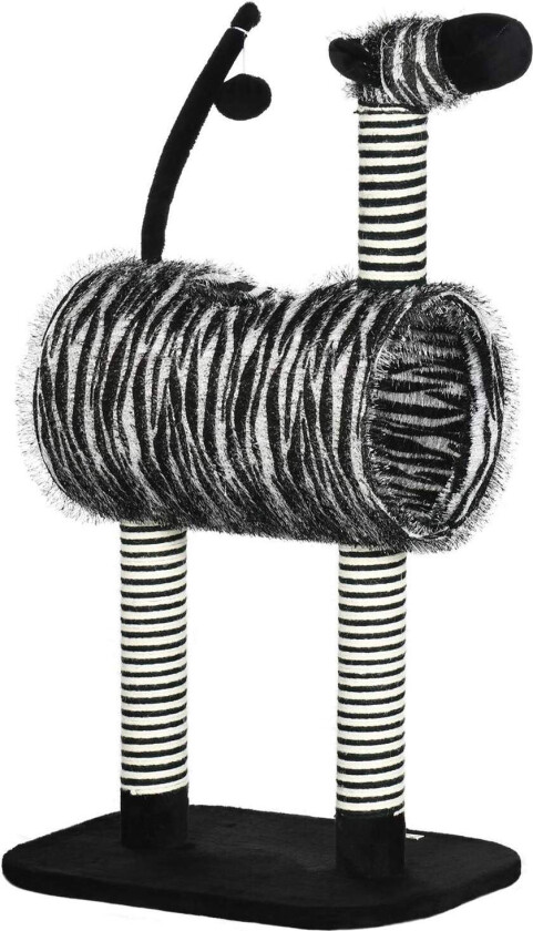 Zebraklotre med klatretunnel 93cm