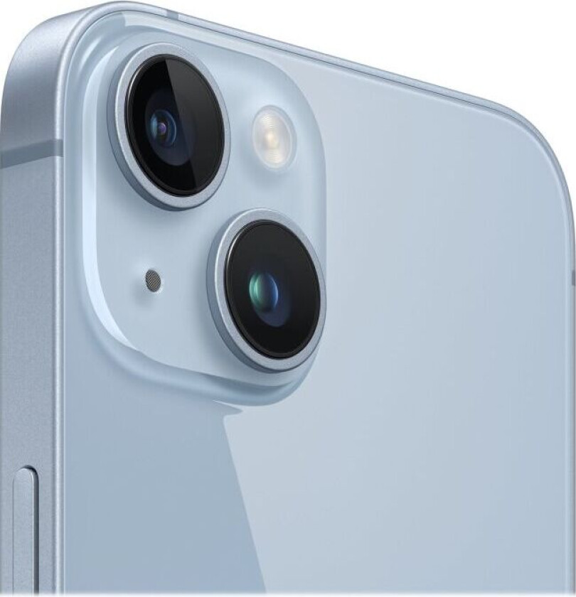 iPhone 14 - 5G smartphone - dobbelt-SIM / Internminne 128 GB - OLED-display - 6.1 - 2532 x 1170 piksler - 2x bakkameraer 12 MP, 12 MP - front camera 12 MP - blå