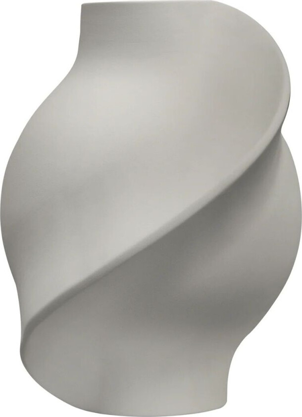 Pirout vase 01 22 cm Sanded Grey