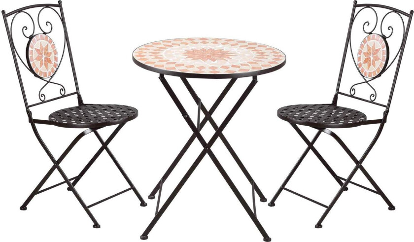 Bistrosett Hagemøbler Mosaikk Kaffe