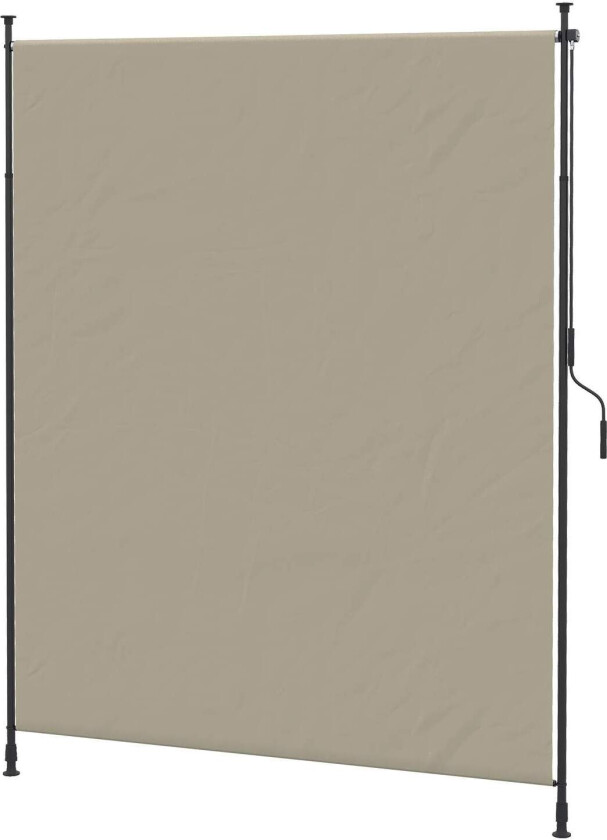 Uttrekkbar Vertikal Markise 200x292 cm Sand