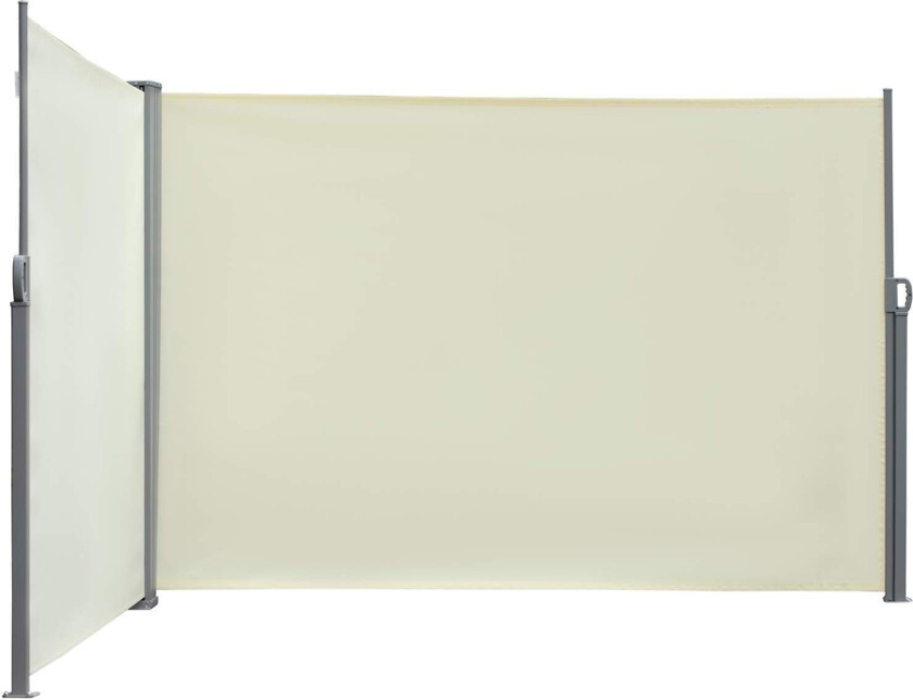 Sidemarkise Krem 600x160cm UV-beskyttelse Polyester