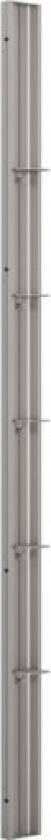 Match Tower dusjhylle, modell A, B & E, 10 cm, satin profil