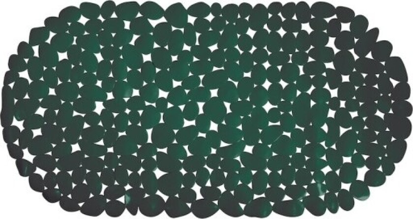 Galets baderomsmatte, 68x35 cm, grønn