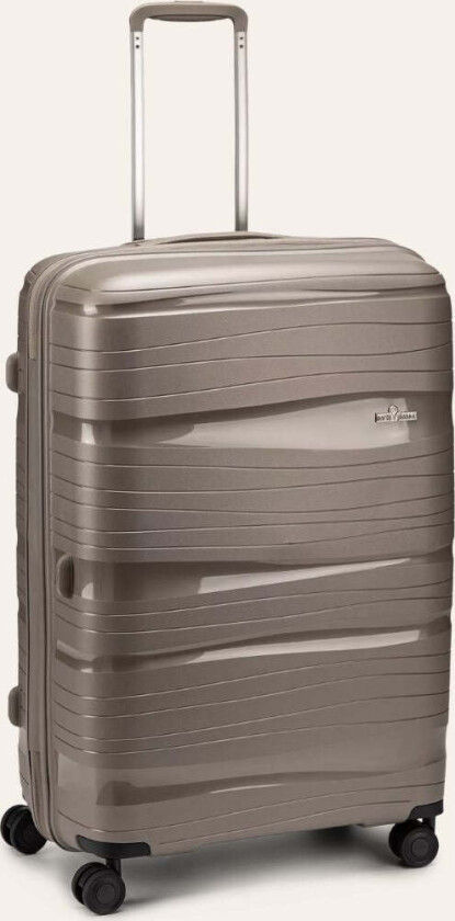 Koffert Stor 77cm Trolley 102L Champagne