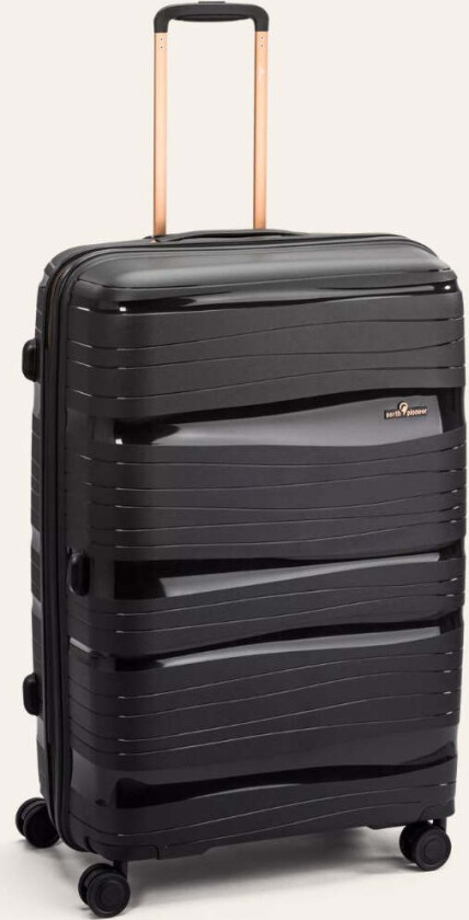Koffert Stor 77cm Trolley 102L Black/Gold