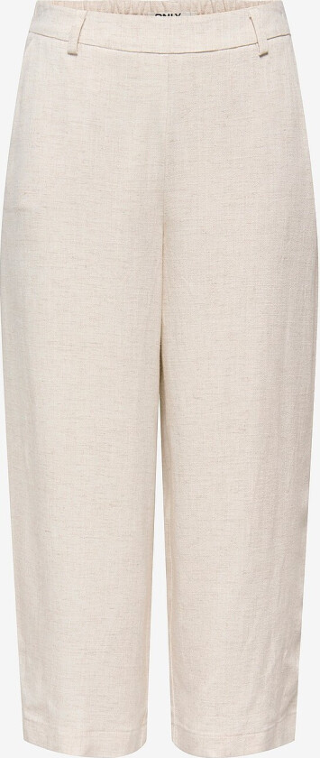 Bukser Onlsiesta HW Lin BL Clean Culot Pnt - Grå