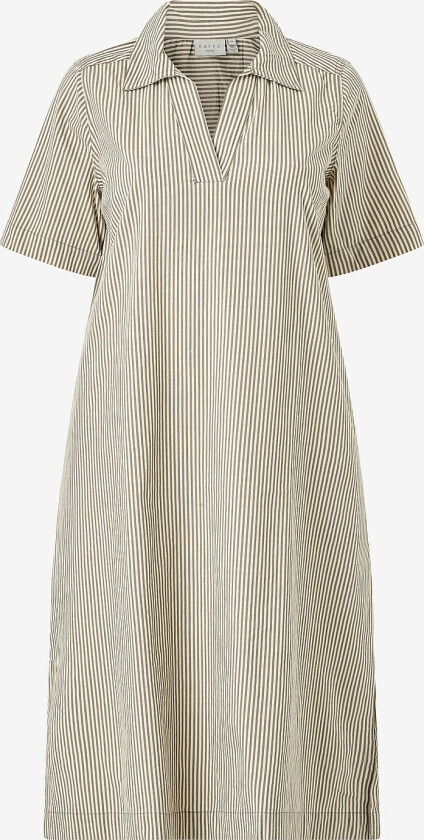 Kjole kcNana Striped - Beige