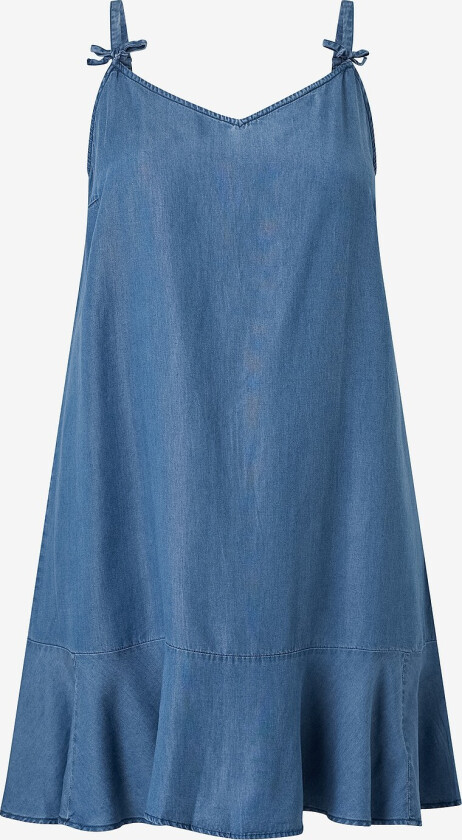 Denimkjole vMille S/L - Blå