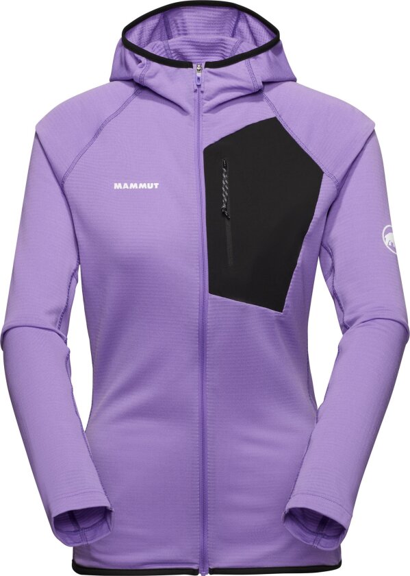 Mammut Women's Aenergy Light ML Hooded Jacket Lavandin-black
