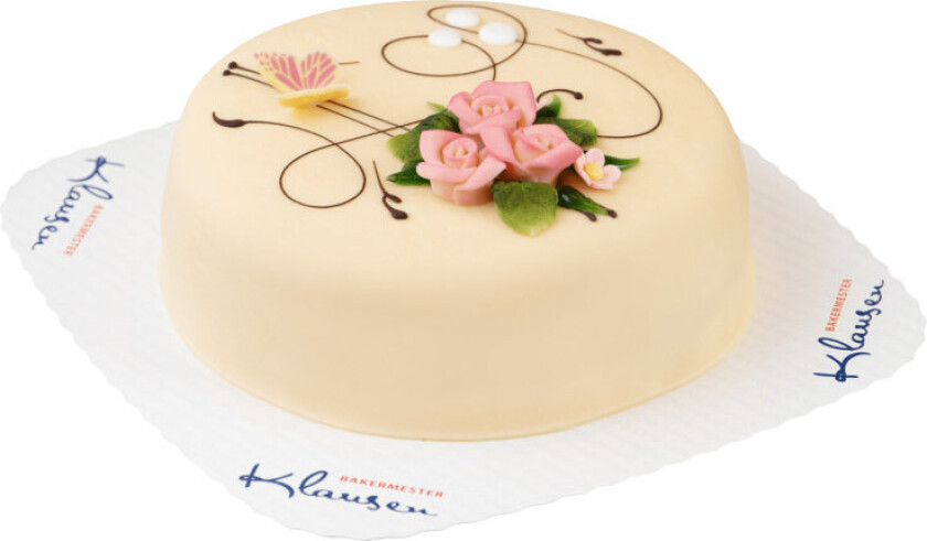 Marsipankake God marsipankake m/valgfritt fyll og tekst.