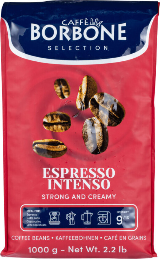 Kaffebønner Robusta kaffebønner, ideell for espressokaffe. Intensitet: 9/10.