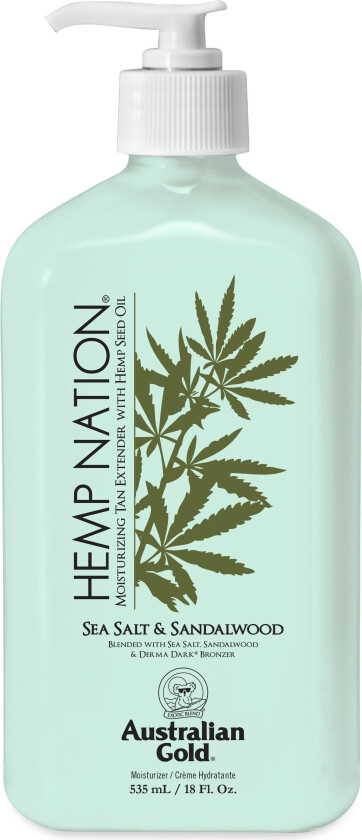 Hemp Nation Sea Salt & Sandelwood Moisturizer 535 ml