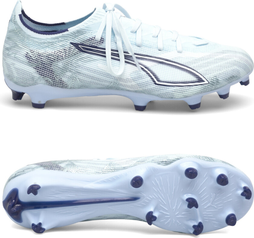 Ultra 6 Match FG/AG Dreamrush - Isblå/ White/Blue Jewel, størrelse 43