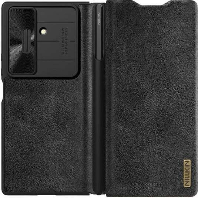 Qin Pro Case for Samsung Galaxy Z Fold 7 with S Pen Slot - Black