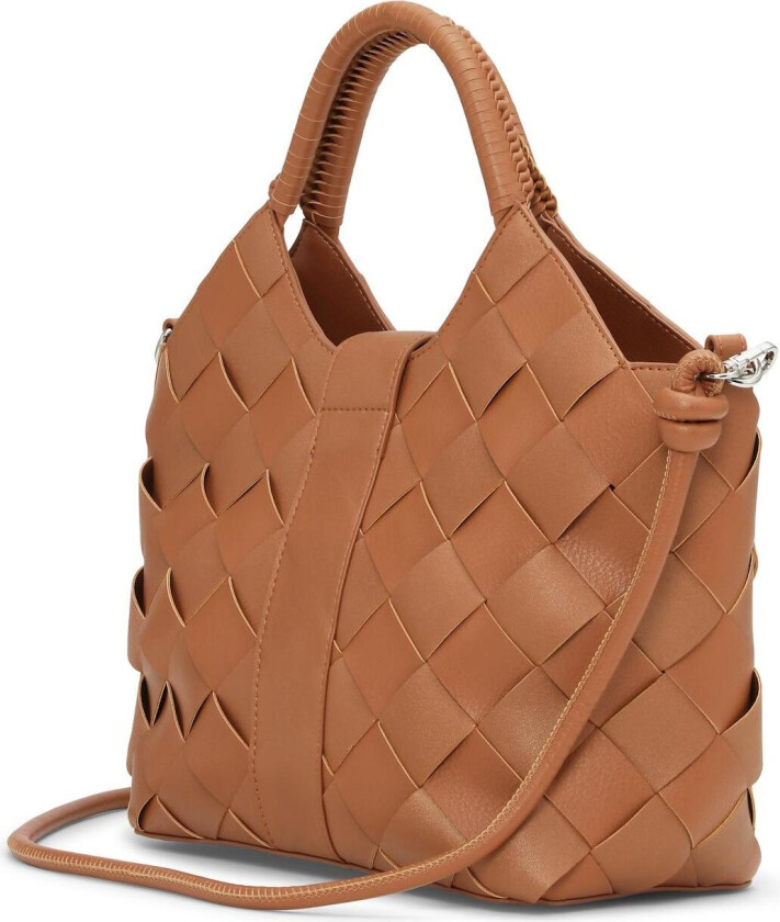 Veske Braided Cognac
