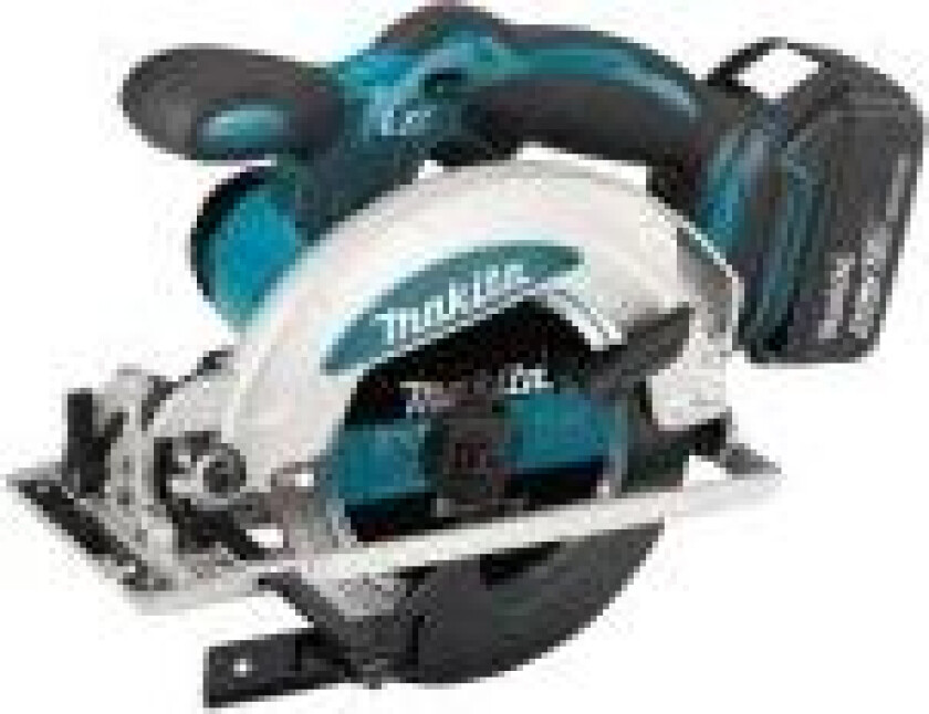 MAKITA Sirkelsag 18V 165mm 2 x 5,0Ah LI-ION CASE MAKPAC DHS610RTJ