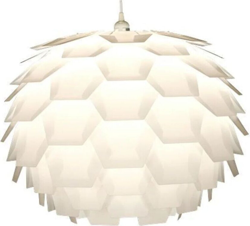 Carpatica takpendel 60 cm - Hvit