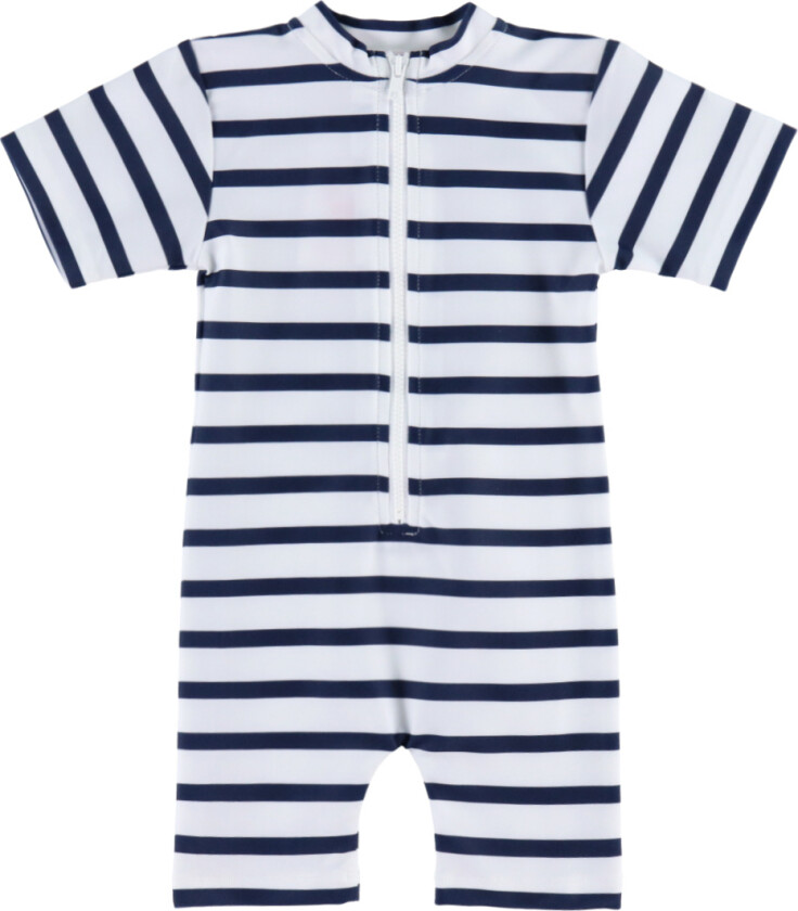 Badedrakt - Natsu - Noos - UV50+ - White/Blue - - 0-1 år (50-80) - Badetøy