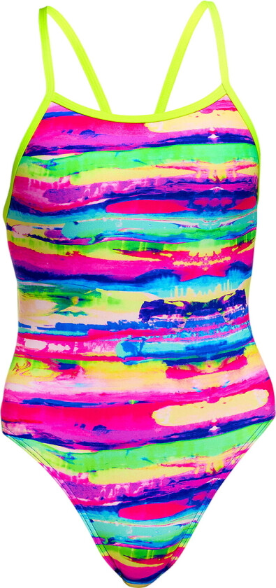 Badedrakt - Singel Strap - Malingslapp - - 14 år (164) - Badetøy