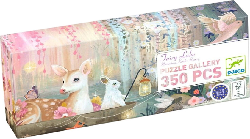 Puslespill - 350 Brikker - Feenes innsjø - - OneSize - Puslespill