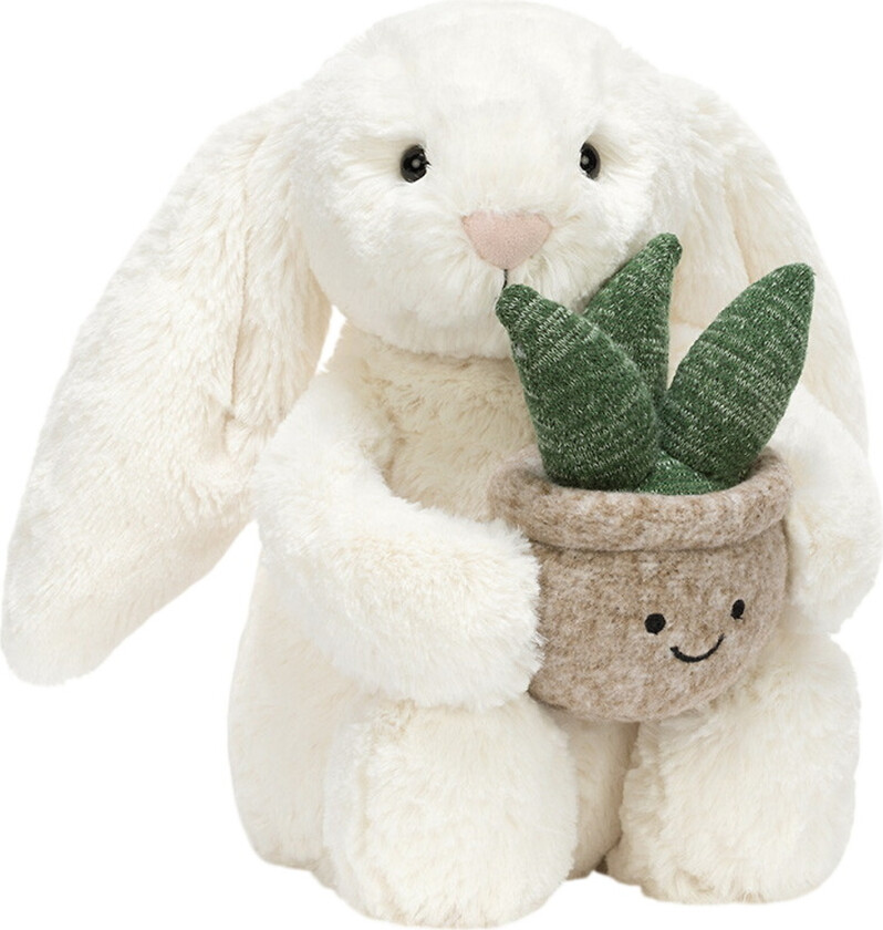 Kosedyr - Cream Bunny Med plante - - OneSize - Kosedyr