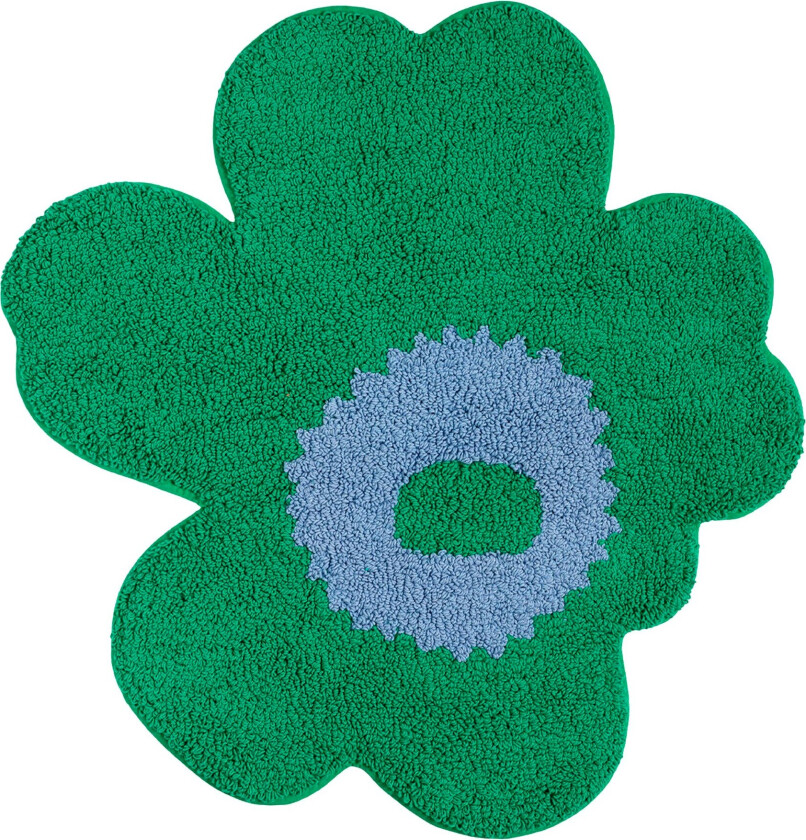 Unikko Terry Baderomsmatte 73x74 Cm / It Blue - Baderomsmatter Bomull Grønn - 075746-650