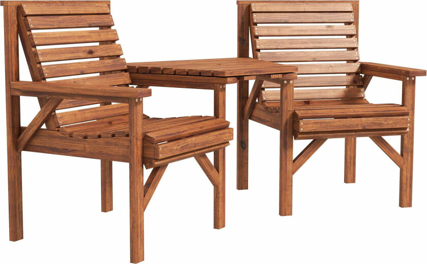 Tre-bistrosett med 3 deler – værbestandig, paraplyhull