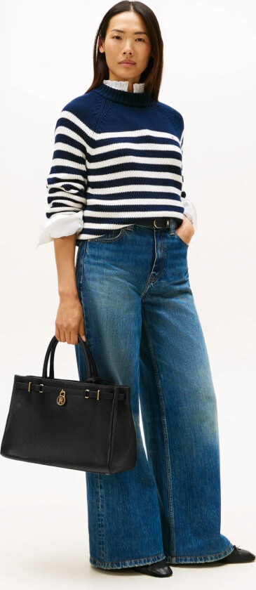 American Icon Tote Leather - Black - ONE SIZE