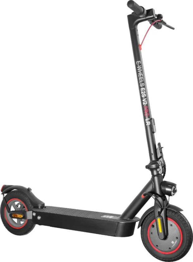 E-Wheels E2S V2 PRO Long Range+ Luftfylt Grå