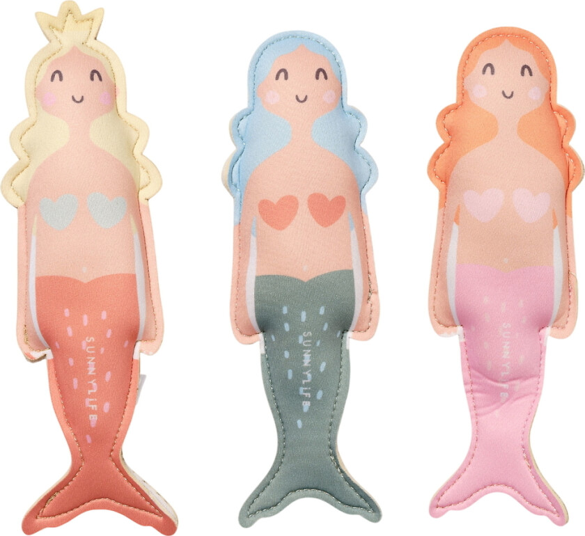 Dykkervekter - 3 stk. - Melodien Mermaid - - OneSize - Badeleker