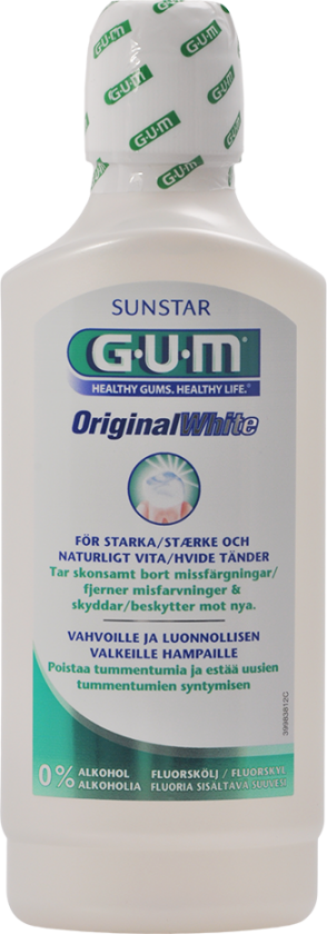 Gum Original White Munnskyll - 500 ml