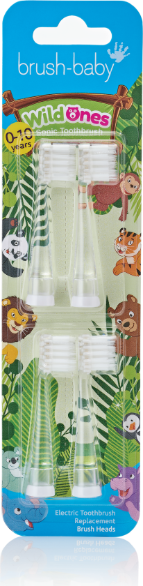 Børstehoder, 4 stk.