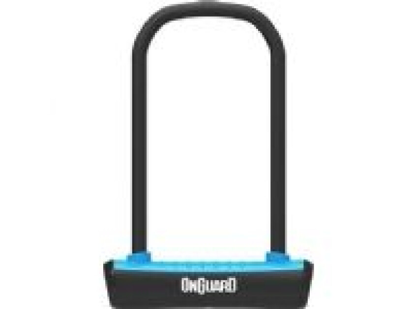 ONGUARD NEON 8152BU U-LOCK sykkellås - 115mm 292mm - håndtak + 2 x blå nøkler (NYHET)