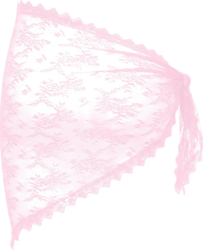 Jdysafira Lace Scarf Wvn Exp - Pink - ONE SIZE