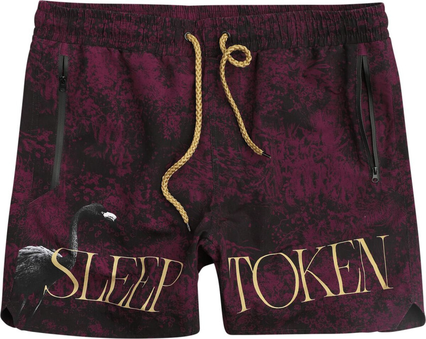Badeshorts - EMP Signature Collection - S til XXL - Herrer - flerfarget