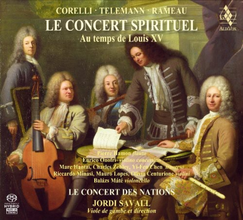 Le Concert Des Nations Le Concert Spirituel Au Temps De Louis XV CD