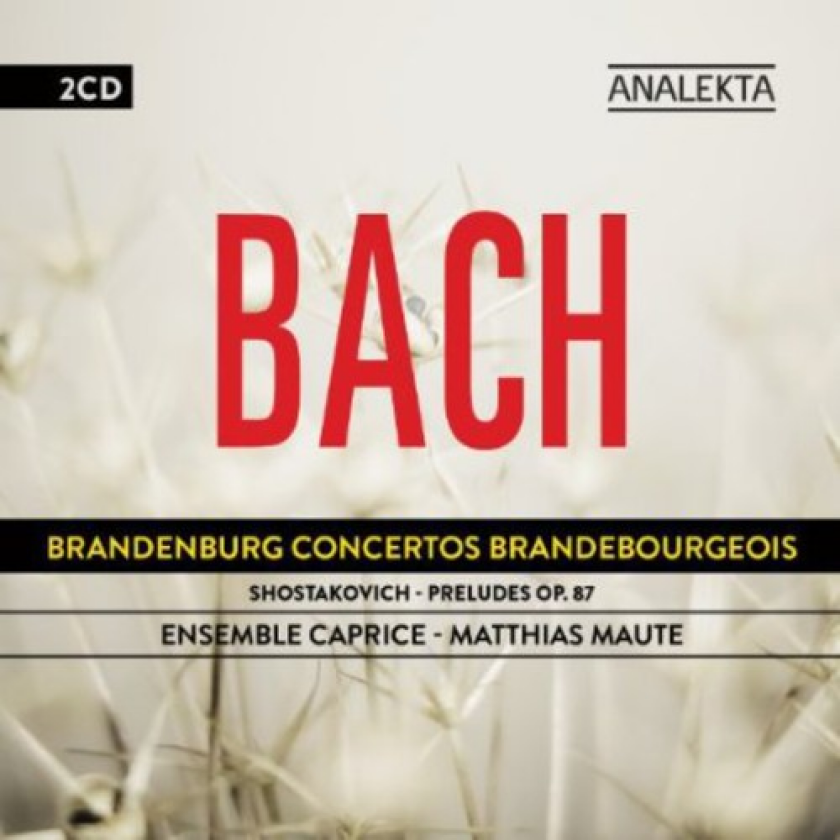 Ensemble Caprice Brandenburg Concertos Brandebourgeois / Preludes Op. 87 CD