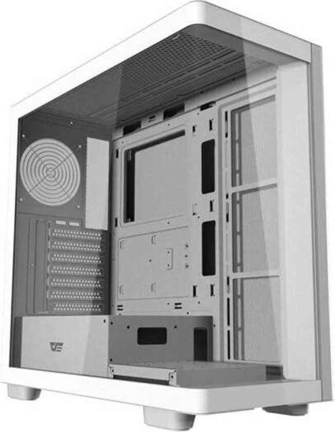 DS900G Computer Case - Kabinett - Hvit