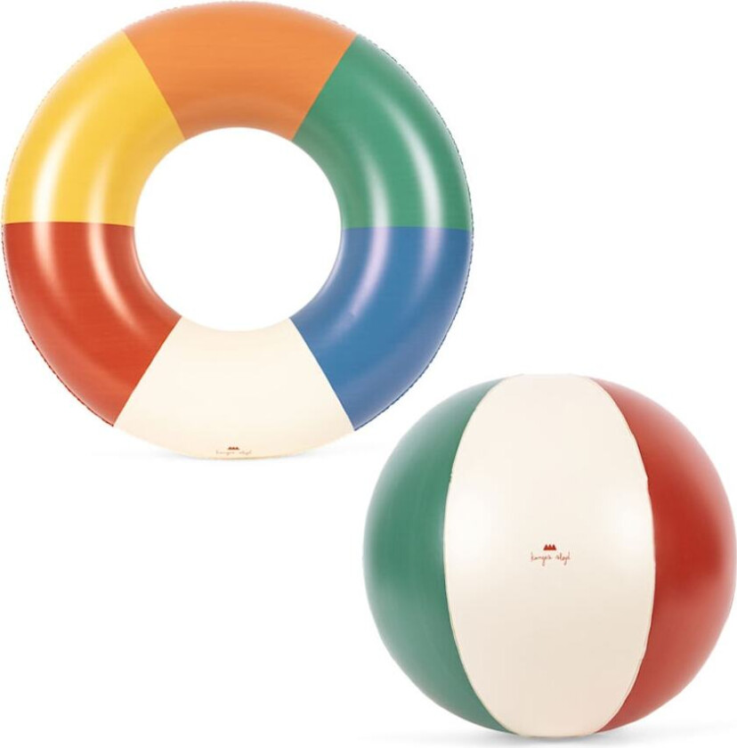 Sett Med Badering Og Badeball Multi Multi One Size Grønn One Size 3 Y+ unisex