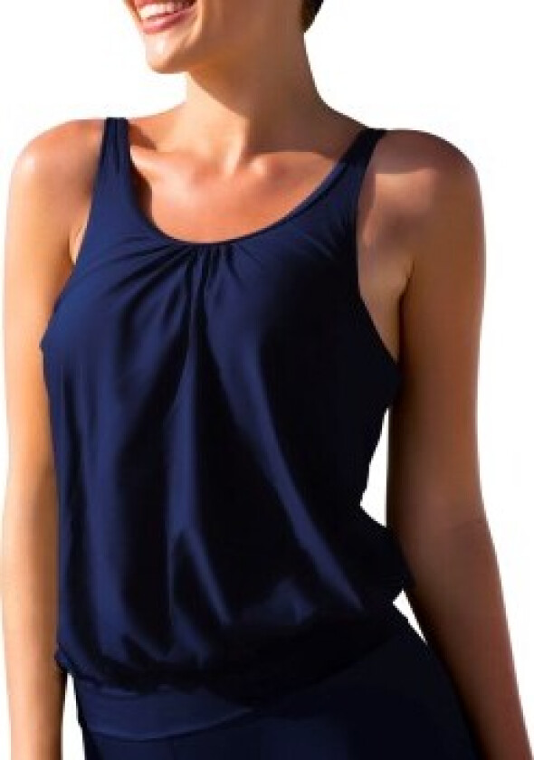 Loose Tankini Top Mørkblå C/D XL Dame