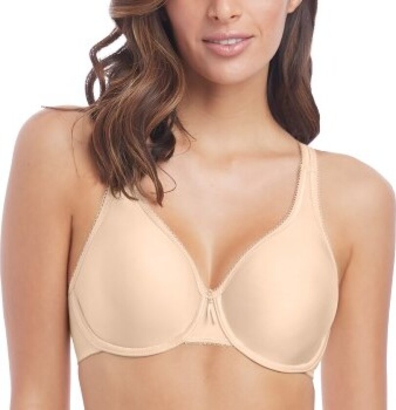 BH Basic Beauty Full Figure Underwire Bra Beige polyamid E 80 Dame