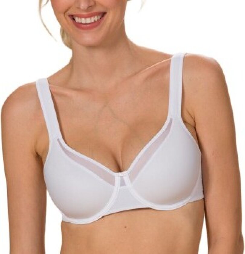 Trofe Stella Padded Wire Bra BH Hvit E 70 Dame