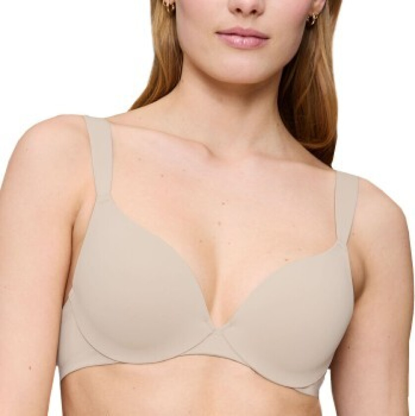 BH Body Make-Up Illusion T-Shirt Bra Beige C 85 Dame