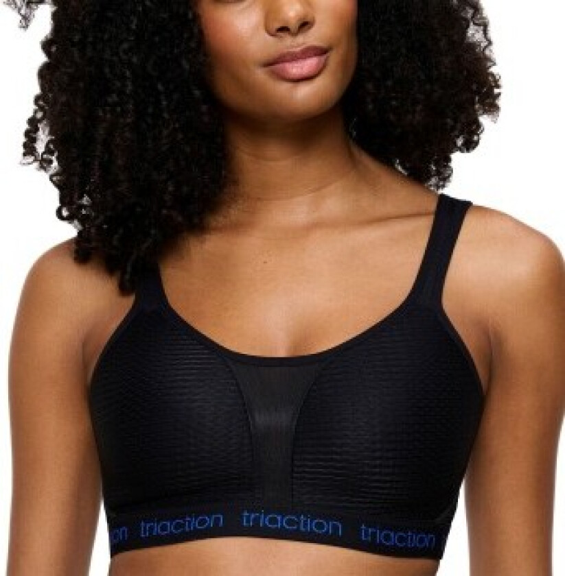 Triumph Triaction Energy Lite Padded Sports Bra EX BH Svart E 70 Dame