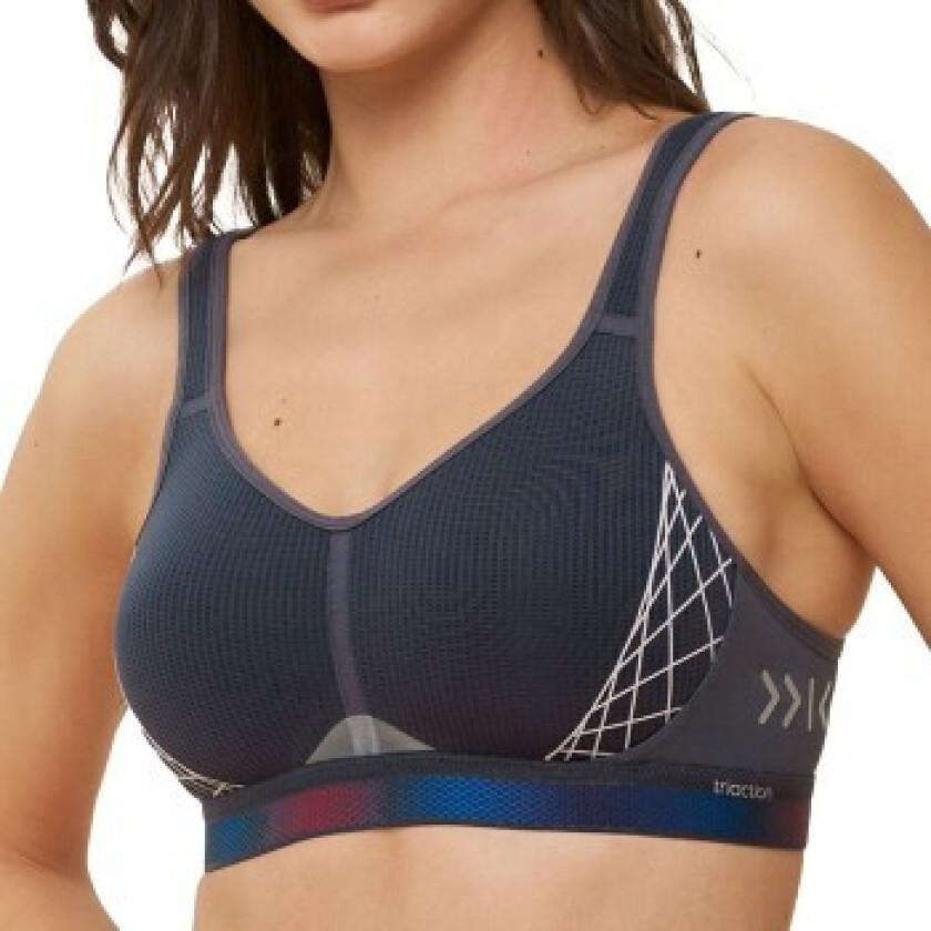Triumph Triaction Cardio Flow P Ex BH Mørkgrå F 70 Dame