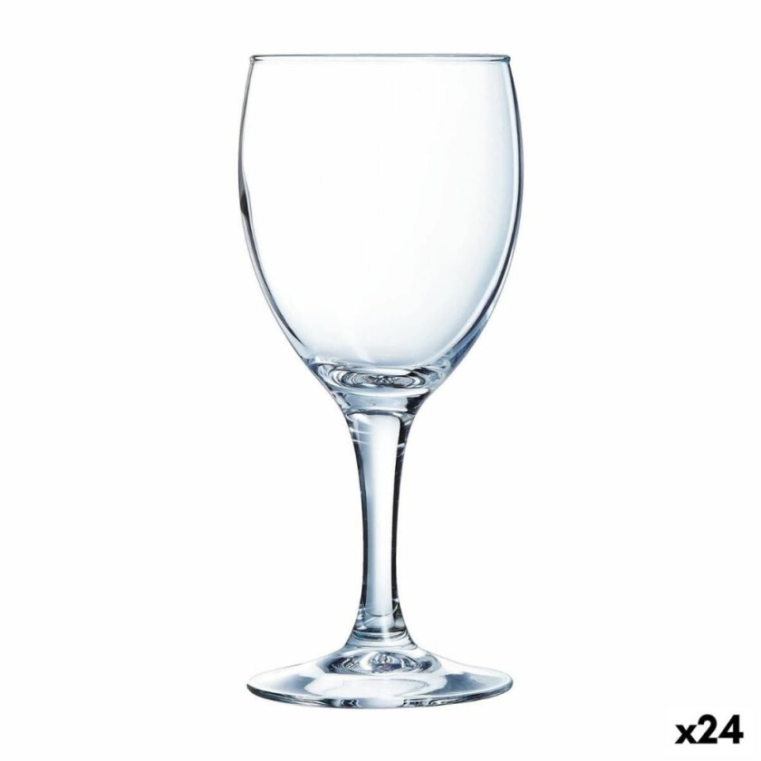 Vinglass Luminarc Elegance Water 250 ml Transparent Glass (24 kvantitet)