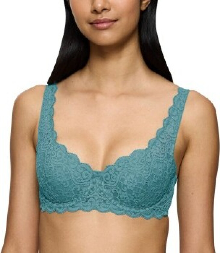 BH Amourette Wired Bra With Lace Turkis B 70 Dame